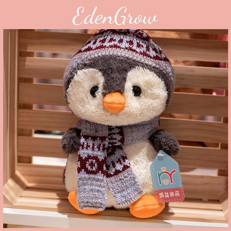Penguin Plush Scarf Toy Cartoon Child Bedroom Decoration Scene Doll Backpack