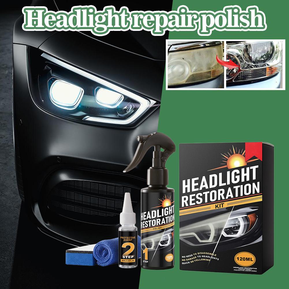 1set Car headlight care kit  Auto Nano Ceramic Coating Polishing Spraying Wax High Protection Car Paint Scratch Repair
