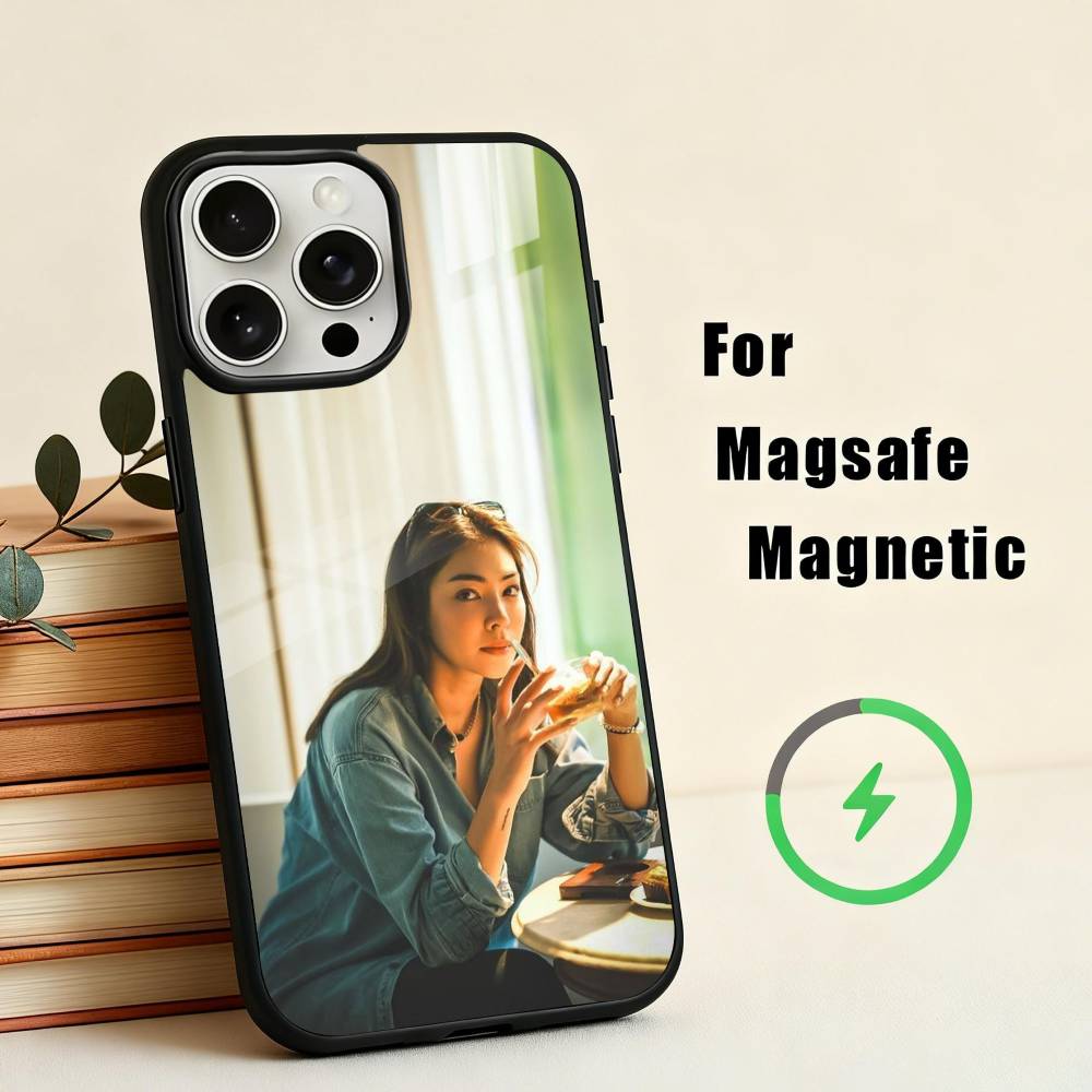 

Faye Peraya Malisorn Phone Case For iPhone17,16,15,14,13,12,11 Plus,For Magnetic Wireless Charge Cover iPhone17Air