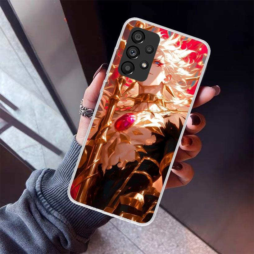 

Fate Zero Stay Night Gilgamesh Phone Case For Samsung Galaxy A17 A57 A37 A16 A26 A36 A56 A15 A25 A35 A55 A14 A13 A54 A53 A34 A24 Samsung A56