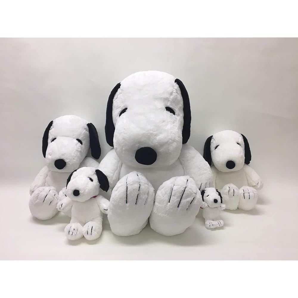 Nakajima Corporation PEANUTS SNOOPY Peanuts Hug Hug Plush Toy S Size Snoopy Black 077424-15