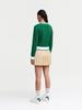 SERGIO TACCHINI W Preppy Wool Cricket Sweater Pullover