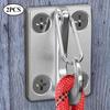 2PCS Simple Spring Coat Hooks Dog Traction Rope Hook for Wall Outdoor Parking Hooks Rustproof Hanger Pet Accessories for Parking Grooming