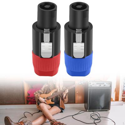 Connettore Altoparlante 4 Pin NL4FC Facile Trasporto Installazione Audio Ohm Spina Femmina per