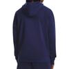 Under Armour Rival Fleece Sweatshirts Men's Navy Blue Hooded Moderate Regular 1379757-410