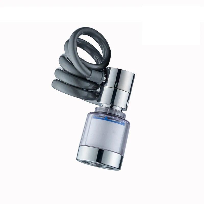 3 Modes Filter Sink Faucet With Swivel Universal Extension Tube Water Saving Boosting and Splash Proof Water Tap