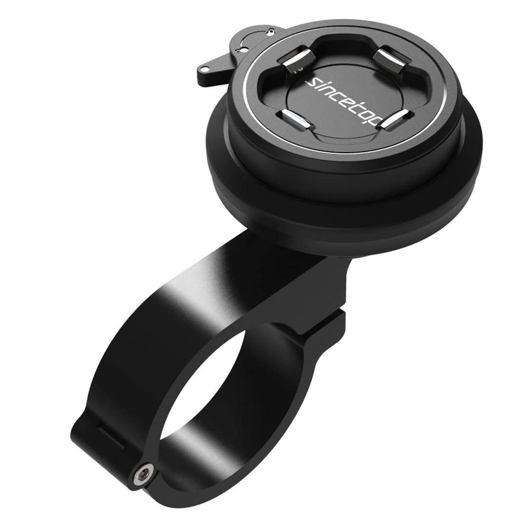 Sincetop Motorcycle Smartphone Vibration Easy Road Cross Car Mobile Smartphone Drop Smartphone Mobile Stand for Moped Motorcycles Black Holder,