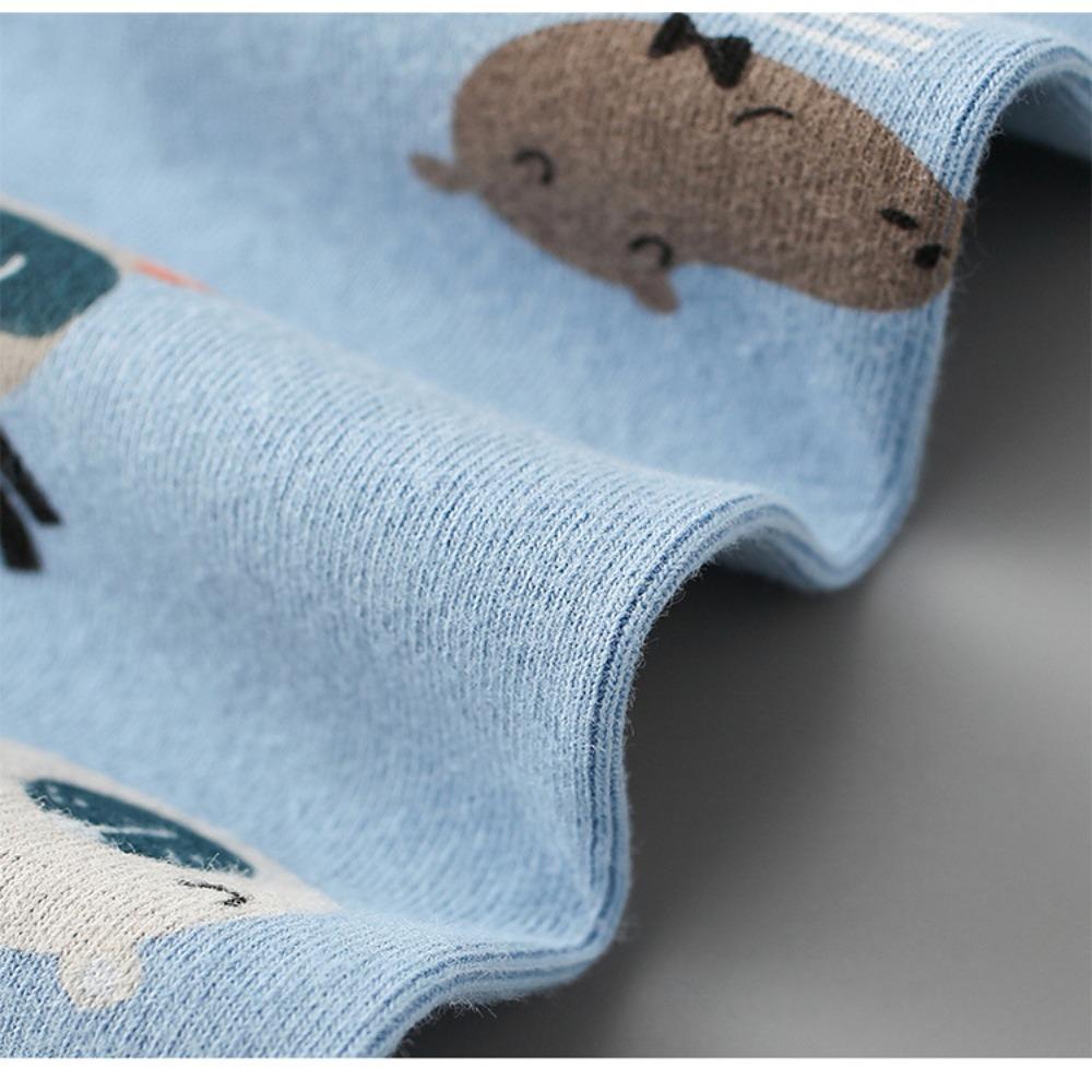 Thickening Thermal Neck Warmer Windproof Baby Kids Winter Scarves Cross Scarf Boy Girl