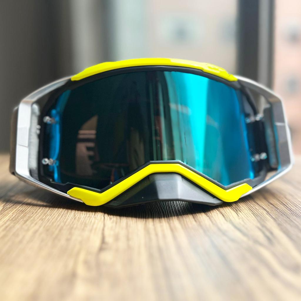 Outdoor-Motocross-Brille, Motorradbrille, Offroad-Dirtbike, ATV, UTV, Rennen, Outdoor-Reiten, TPU-Rahmen, verstellbarer Riemen