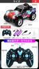 RC Car for Kids, Off-Road Jeep Toy with Spray, Music, and LED Lights, 70 Minutes of Operation, 2.4GHz Remote Control, Indoor and Outdoor Use,