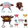 One Piece Cartoon Plush Fisherman Hat Unique And Trendy