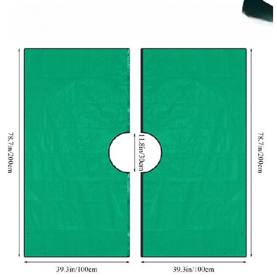 Large Garden Leaf Collecting Mat For Leaves Branches Outdoor Garden Clean‑up Tool