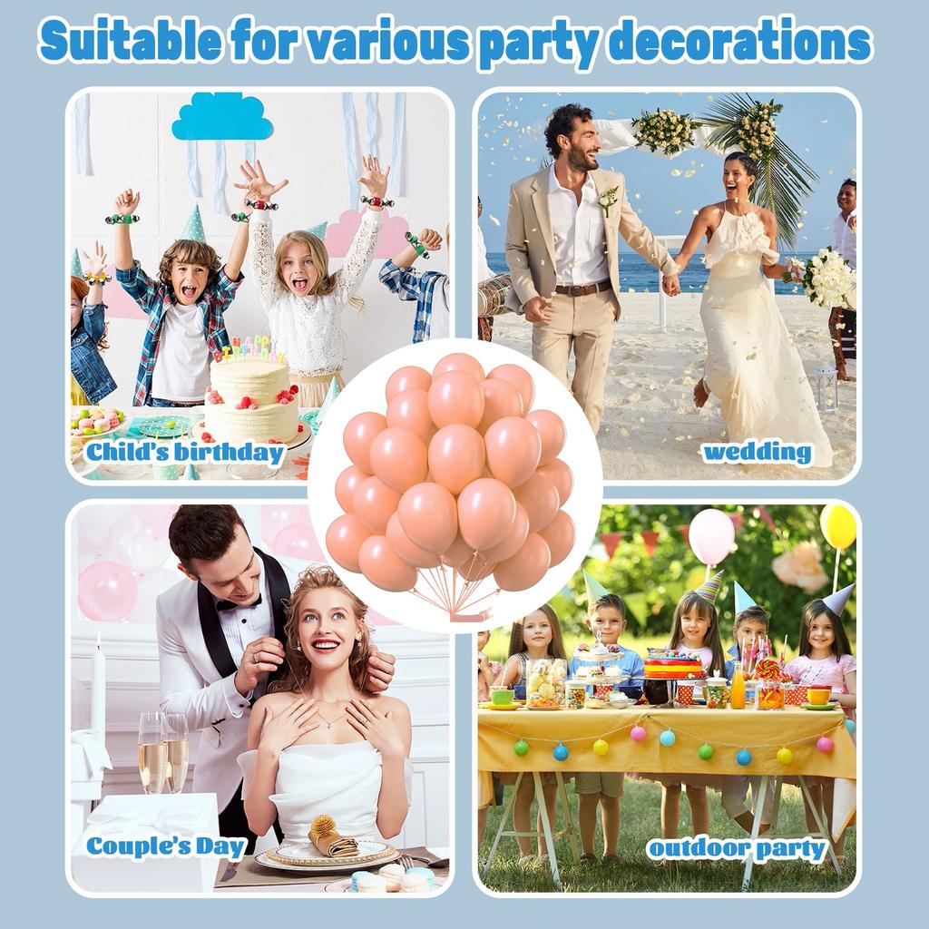 50pc Different Sizes Of Pale Sets For Garland Arches, Light For Birthday Valentine's Day Baby Baptism Reveal Wedding Party Decoration