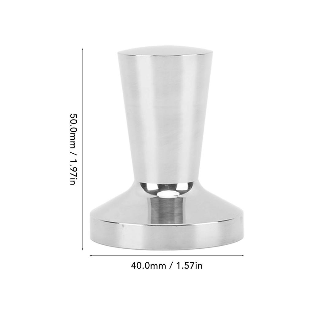 Coffee Tamper Stainless Steel Solid Handheld Coffee Filling Powder Press Tool for Nestle 40mm