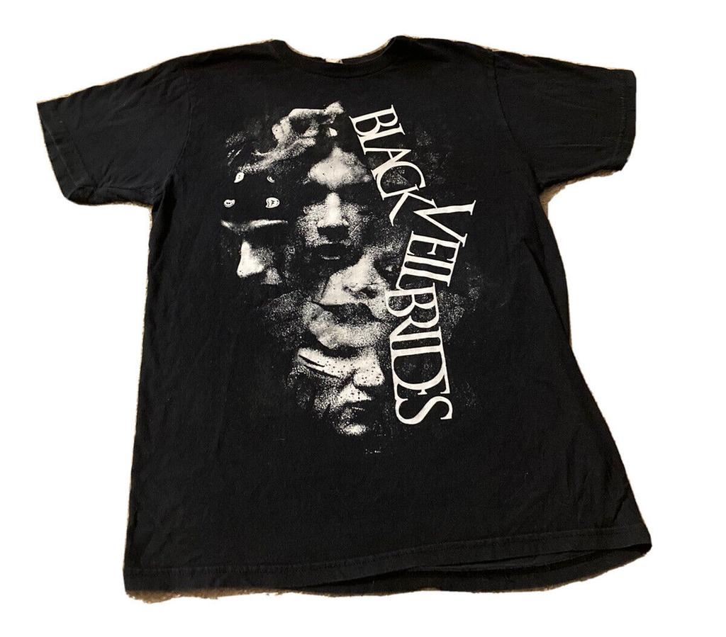 Black Veil Brides Band Musik Konzert Schwarzes T-Shirt Baumwolle FM115