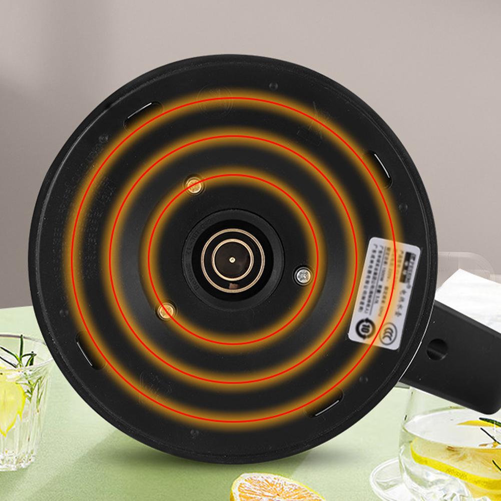 2,2L Elektrischer Heißwasserbereiter aus Edelstahl 1500W Schnell kochend Multifunktionaler Teekessel Wasserkocher für die Zubereitung von Tee und Kaffee