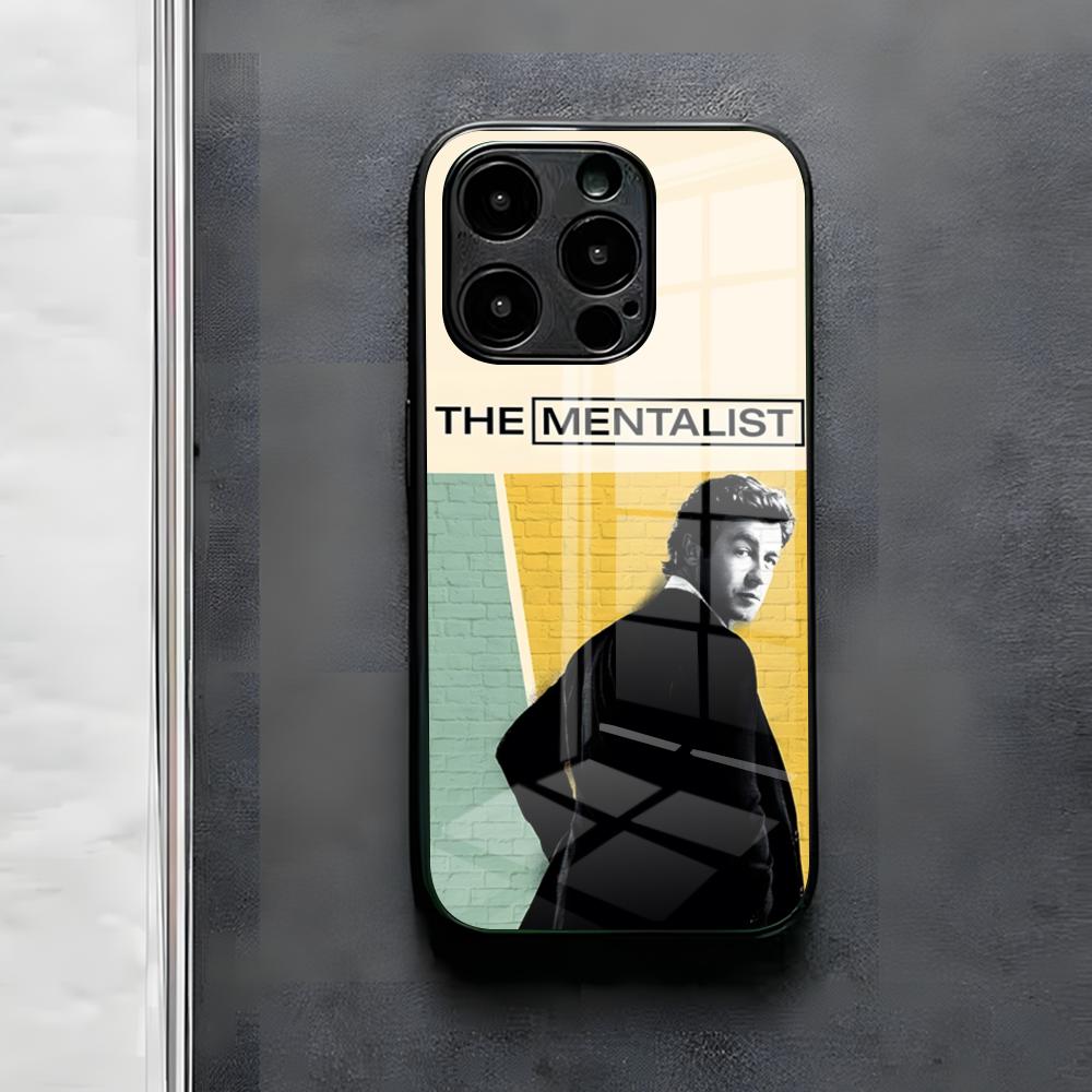 

TV The M-Mentalist Phone Case For IPhone 17 Air 16 E Pro Max 15 14 13 Mini 12 Pro 11 Max Plus Black Glass Cover iPhone17 Pro