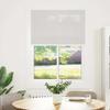 Light Grey Pleated Blind 95X100 Cm Fabric Width 94.4 Cm