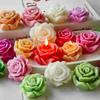 3D Mini Rose Flower Silicone Candle Mold DIY Craft Resin Gypsum Cement Soap Mold Chocolate Cake Baking Mold Valentine's Day Gift
