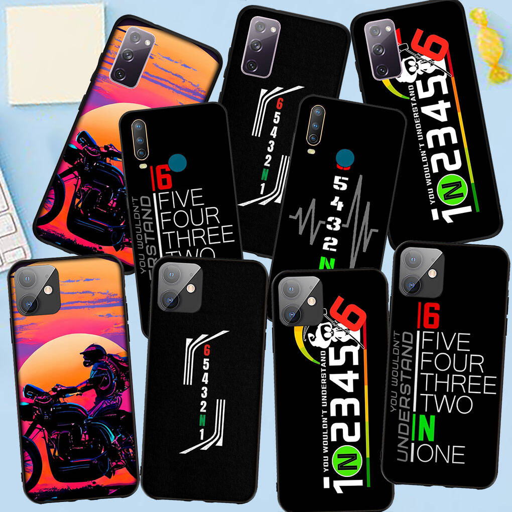 Phone Case for iPhone 17 16 15 Xiaomi Poco F8 F7 X7 X6 M8 C85 C75 Redmi Note 14 13 12 11 Pro Max A3 A4 14C 13C 15C Motorcycle Motorbike 1N23456 Cover