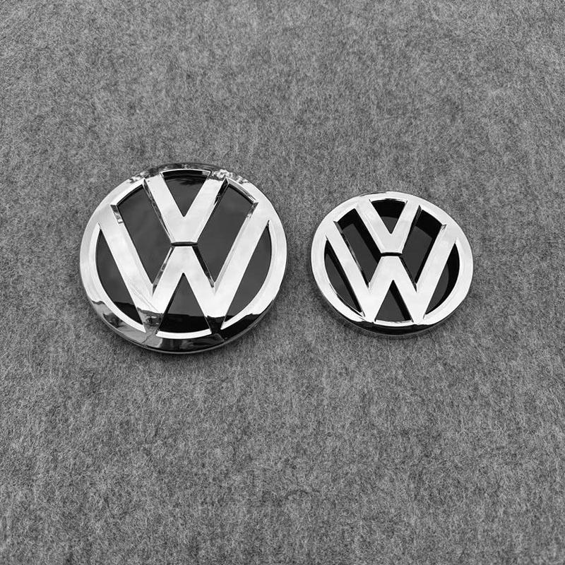 

For VOLKSWAGEN VW Suitable For Volkswagen Jetta 2011-2018 Car Front Grill Badges VW Rear Trunk Emblem Lid Covers Logo Sticker St