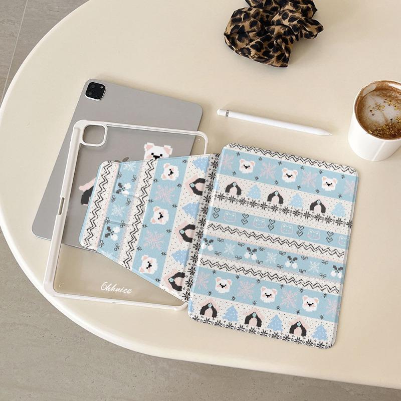 360 Degree Rotation Smart Cover for Samsung Tab S7 S8 S9 11 Plus S10 S9 12.4 Inch Pencil Case for Tab A9 8.7" Plus 11"  Cartoon