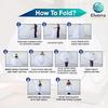 Premium Mosquito Net for Queen Size Double Bed (6 x 6 Feet), Easy Foldable Machardani with Corrosion Resistant PVC Coated Steel Frame