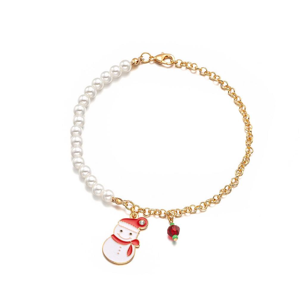 Christmas Alloy Jewelry: Tree, Santa, Snowman, Reindeer, and Bell Designs