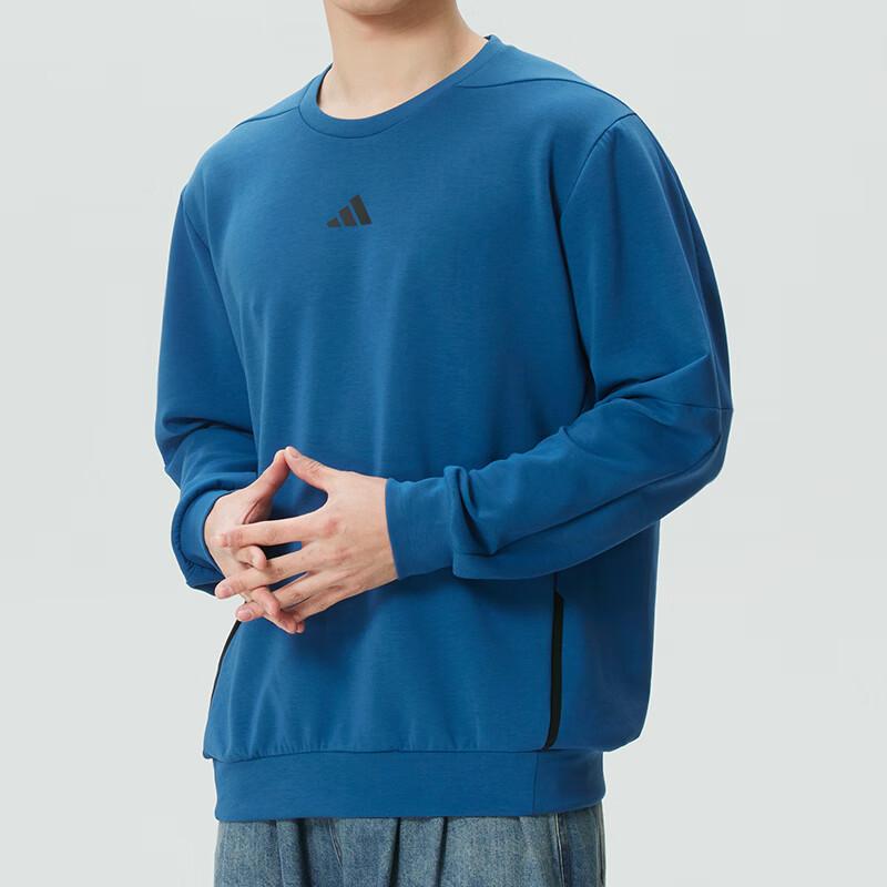 Adidas Sports Running Training Casual Crew Neck Sweatshirt Men sweatshirt KA4820