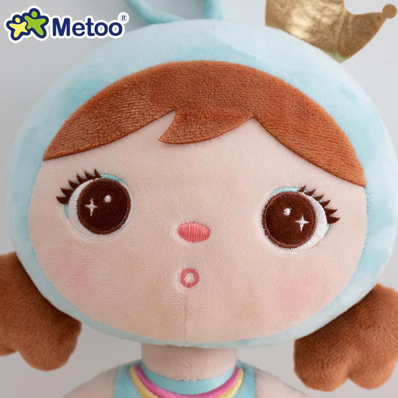 High-Quality Metoo Keppel 44cmSummer Swim Ring Animal Stuffed Doll Cute Infant Plushies Playthings Children Birthday Gifts