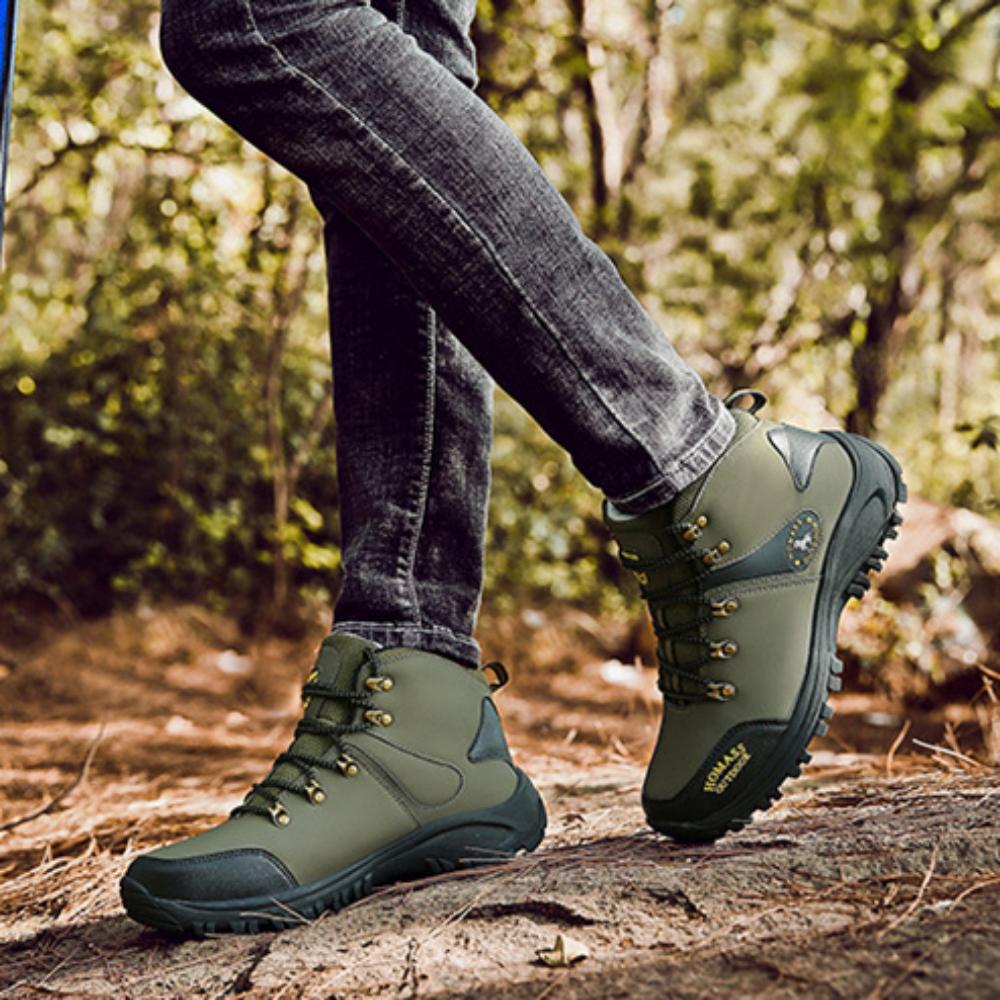 Single Shoes Outdoor Hiking Shoes High Top Men's Sneakers Off-road Shoes Hiking Shoes