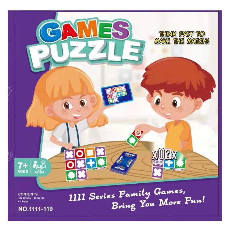Cross-Border Logic Puzzle: Parent-Child Educational Matching Game