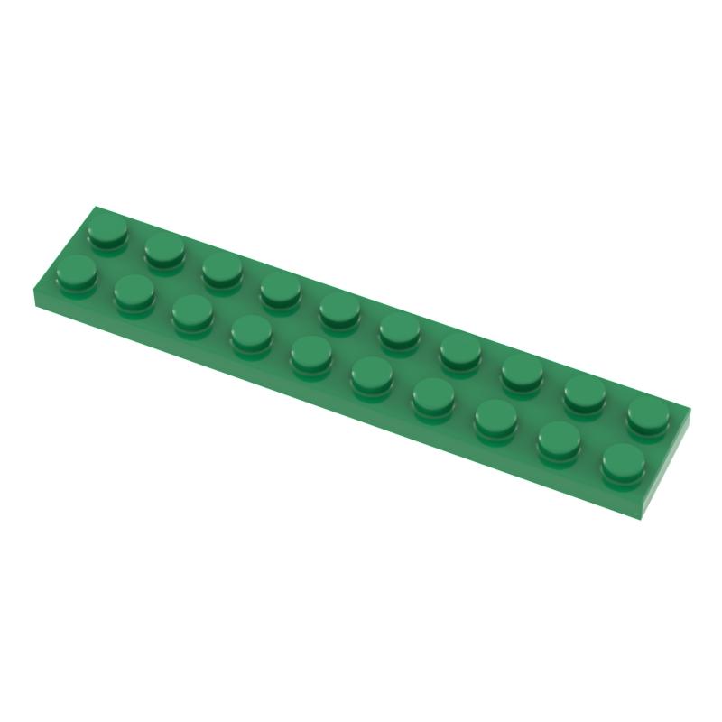 

[Funbrick] Пластина 2x10 3832 Совместима с Известным Брендом Строительные Блоки Классические Строительные Блоки Игрушки MOC DIY 20PCS зелёный