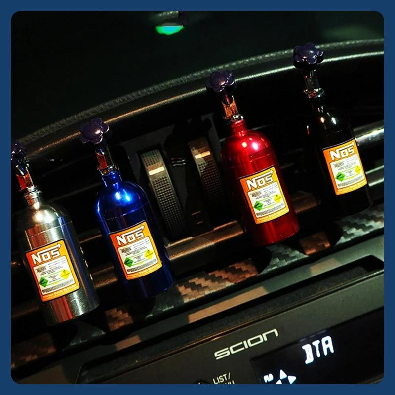 Turbo NOS Car Air Freshener Model Vent Outlet Perfume Clip Solid Perfume Auto Fragrance Smell Car Dashboard Decoration Ornament