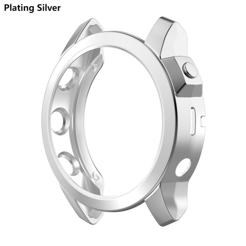 Galvanisierte TPU-Hülle für Garmin Tactix7 Abdeckung Smartwatch-Armband Hohlabdeckung Stoßfänger Für Garmin Enduro2 Schutzhülle Zubehör