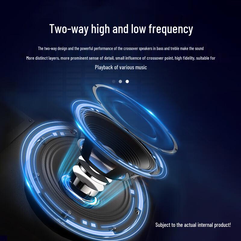 Hikvision 8-inch Professional Studio Speaker CN plug (adapter included)