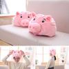 Funny Cosplay Lovely Animal Pig Nose Head Cover Christmas Headwear Plush Hat Home Decor Ornament Costume Party Halloween Props