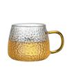 Hammered High Borosilicate Glass Mugs