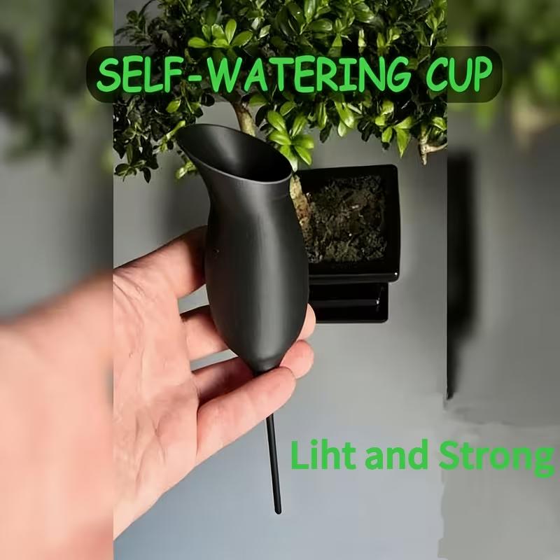 1pc Wine Glass-Shaped Self-Watering Device For Promoting Root Absorption Indoor Potted Plants Automatically Watering Tools
