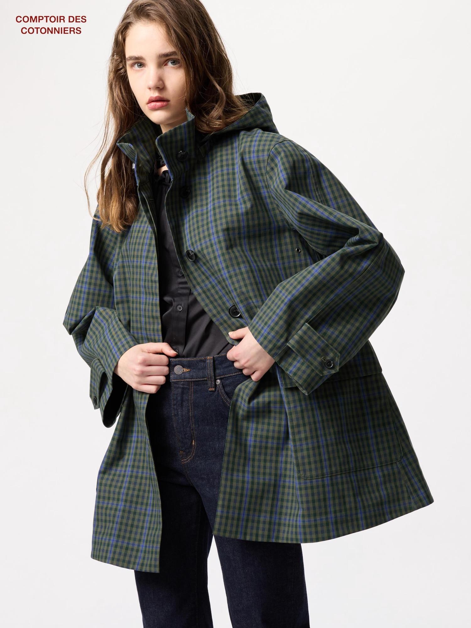 

Uniqlo Japan Block Tech Coat 06 GRAY/L