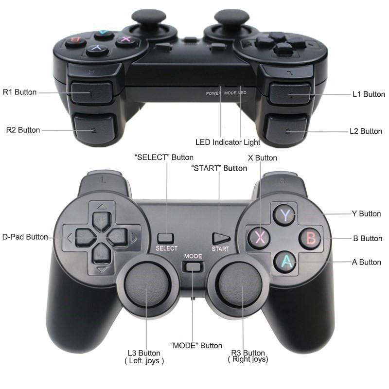 2 PCS 2.4G Wireless Gamepad No Delay PC Game Controller USB Joystick For PC Android TV Controle for GD10/M8/G5/G11 Pro GAME BOX