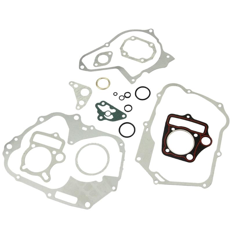 Kompatibilní pro motokáry 110CC Motokáry Motocykly Motor Válec motoru na horní straně klikové skříně Sada těsnění krytu spojky statoru