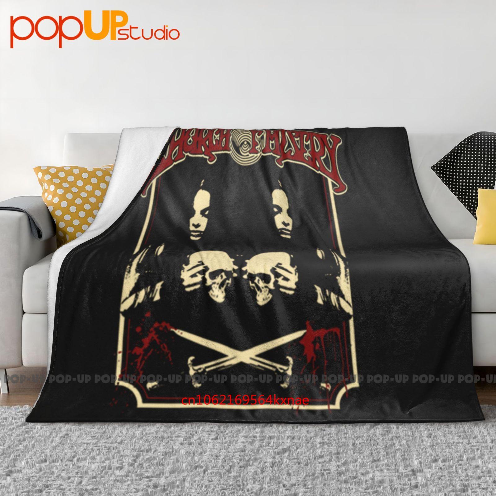 Church Of Misery  Dual Skull Girl  Ultra-Soft Blanket Quilt Winter Sofa Cover Bed Covers 30x40in