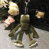 Leg Cute Long Frog Plush Toy Doll Keychain Backpack Pendant Decoration Hanging