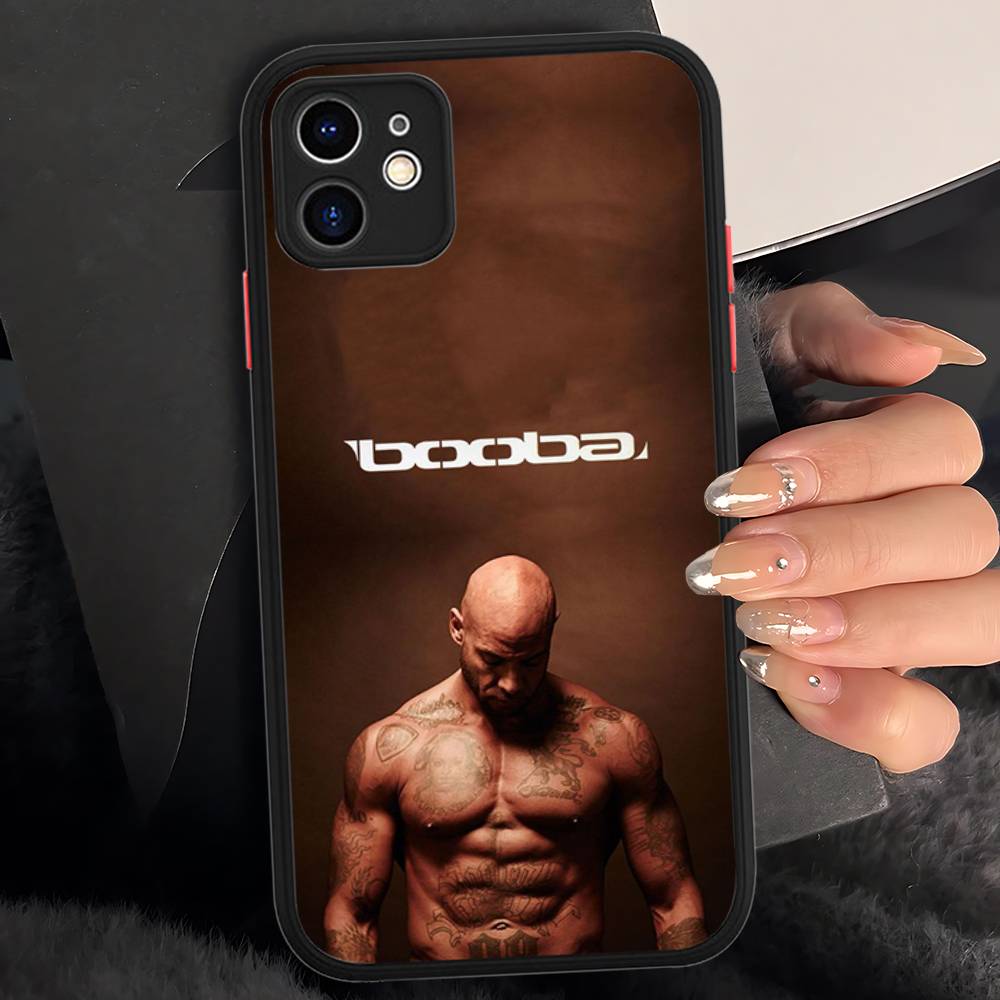 Rapper B-Booba Silicone Case For IPhone 16 15 14 13 12 11 Pro Max Plus X XS MAX Shockproof Matte Cover