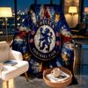 Chelsea F.C Print Blanket - Soft & Comfortable, for Bedroom, Travel, Sofa, Home Decoration - Birthday Christmas Gift for Friend