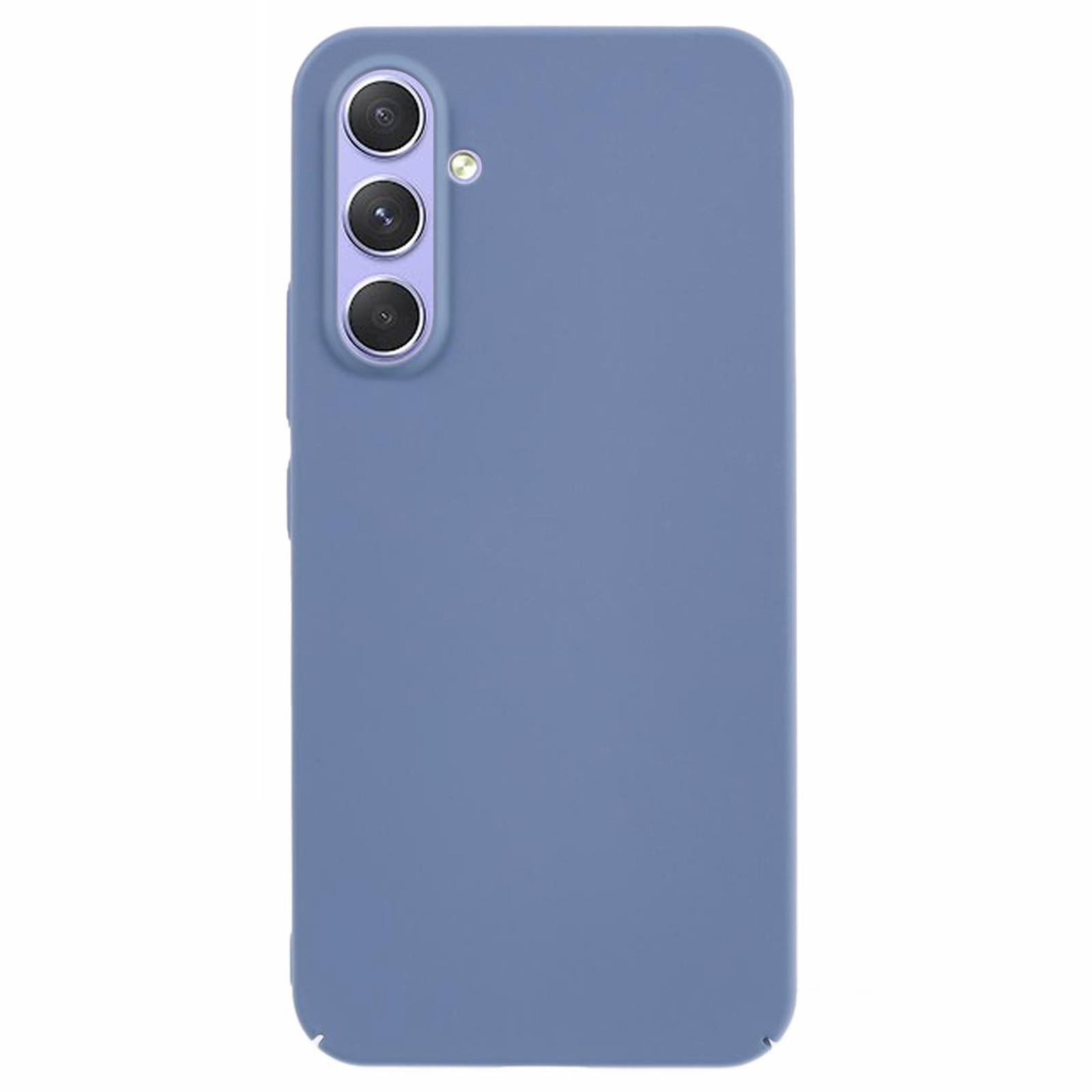 

For Samsung Galaxy A54 5G PC Case Rubberized Cell Phone Cover Anti-Scratch Skin-Touch Phone Shell Grey