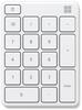 Microsoft Number Pad Wireless Slim Numeric Keypad with Customizable Supports 3 Bluetooth Compatible with Windows Surface 23O-00018 Keys, Devices,