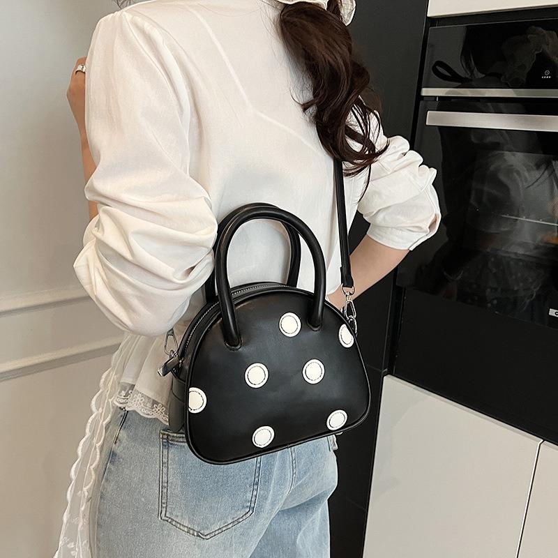 Polka Dot Small Bag Women's Summer New High-end Handbag Shoulder Messenger Bag