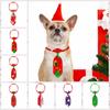 Adjustable Pet Christmas Bow Tie Xmas Tree/Snowman Cat Christmas Collar  Christmas